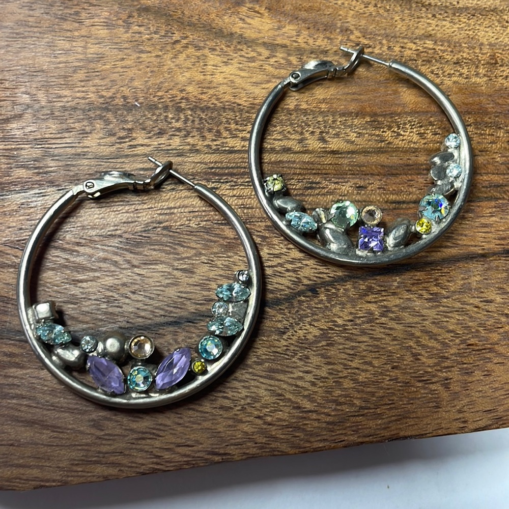 Sorrelli Running Water Hoop Earring